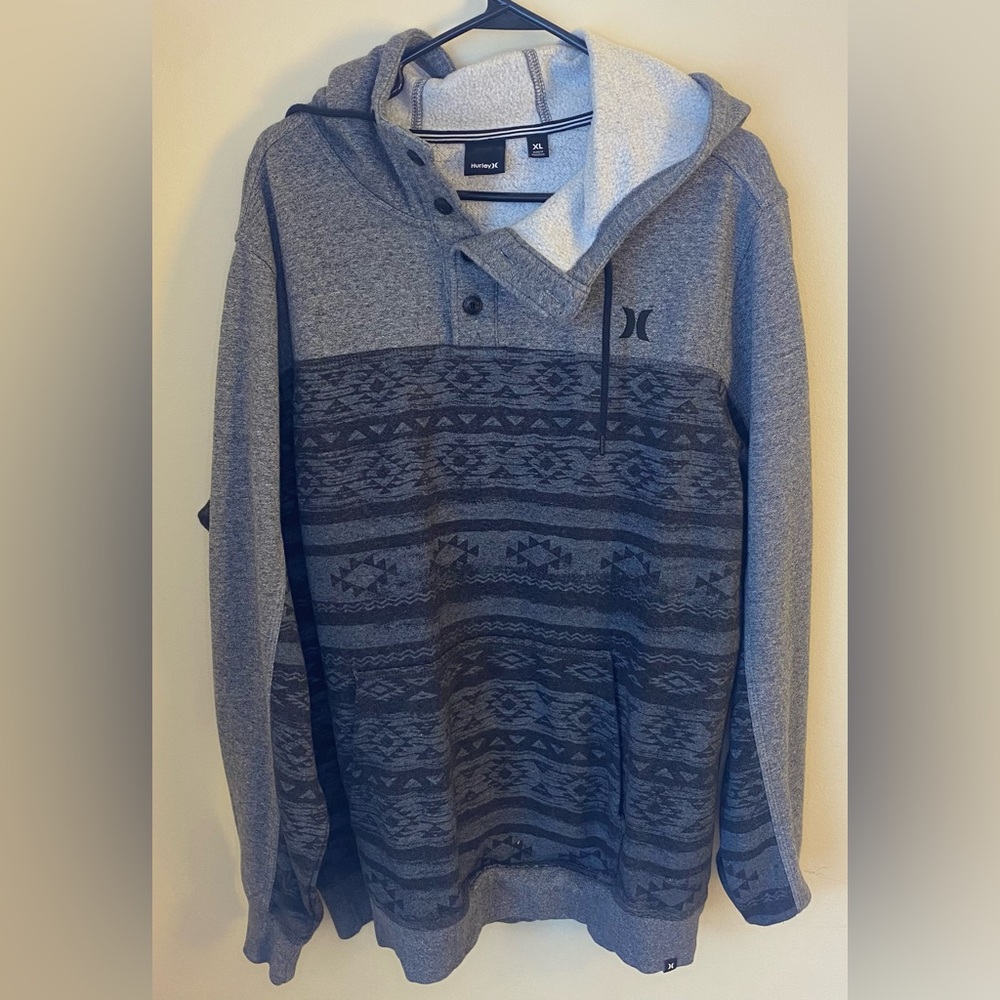 Hurley Grey Hoodie XL